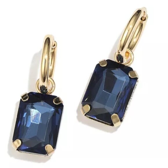 Unwritten Earrings Multi-Color Glass Mix and Match Hoop Interchangeable Set NIB - Picture 3 of 7